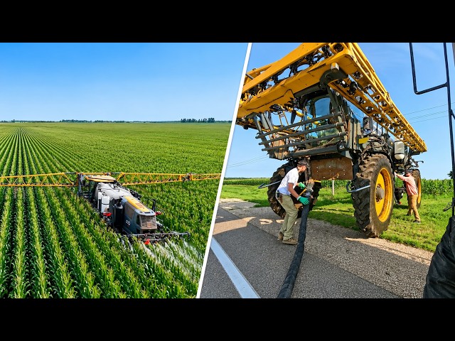 We Hired The Big Boys For The 8 Foot Corn!! 