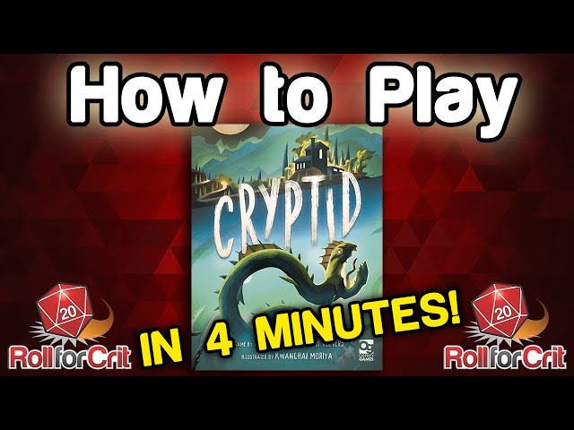 How to Play Cryptid | Roll For Crit