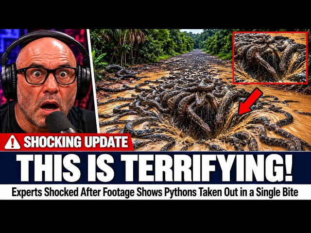 Scientists Captured a Python Being Taken Out in ONE Bite — The Everglades Mystery REVEALED