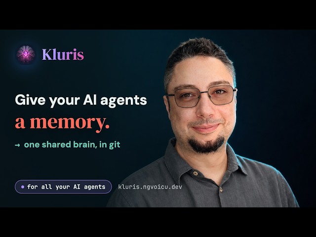 Kluris: give your AI agents one shared memory (Claude Code, Cursor…)