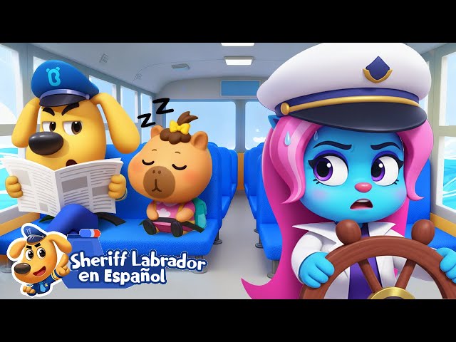 El Barco Escolar Falso 🛥️ Dibujos Animados 🔍Sheriff Labrador en Español