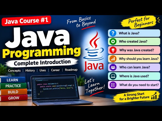 What is Java? Complete Introduction for Beginners | Java Course #1