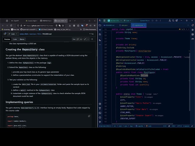 HLPL2 Lab Exam Pt 7: Complete walkthrough of the sample test and explanation of thought process