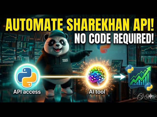 Sharekhan Algo Trading Setup in 10 Mins! (Free API & No Code)