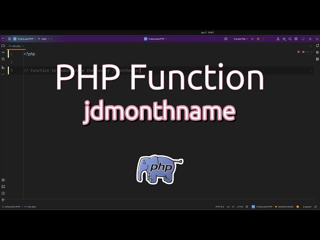 Why is jdmonthname() crucial for date conversions in PHP? Unlocking jdmonthname() in #php Transform