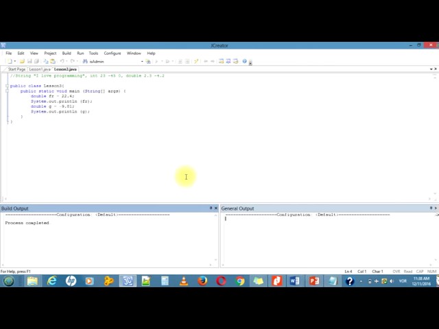 Java Tutorial - Lesson #3 (Java Variable and Data Types)