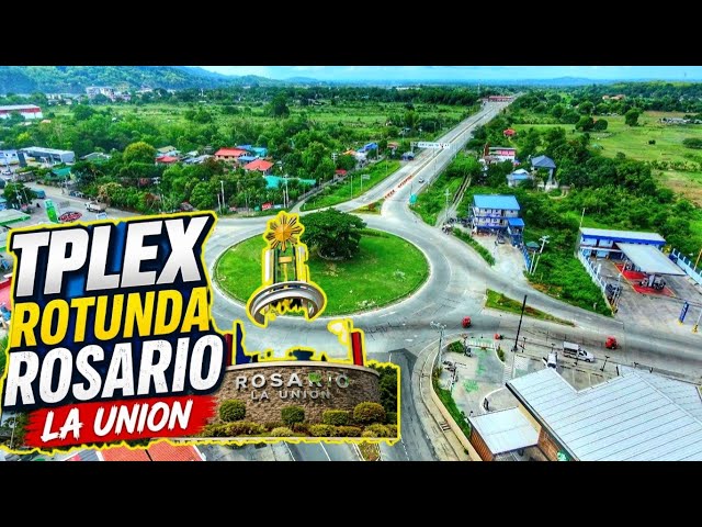 【4K】TPLEX ROSARIO ROTUNDA GATEWAY TO LA UNION & BAGUIO CITY | AERIAL VIEW JULY 2026