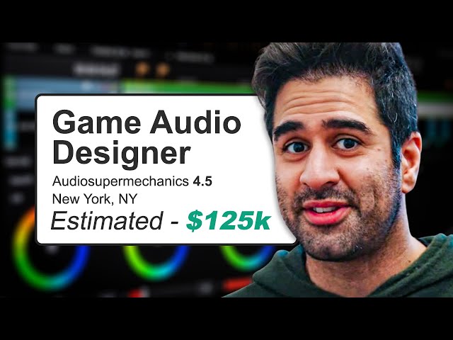 How to Get a Job in Game Audio