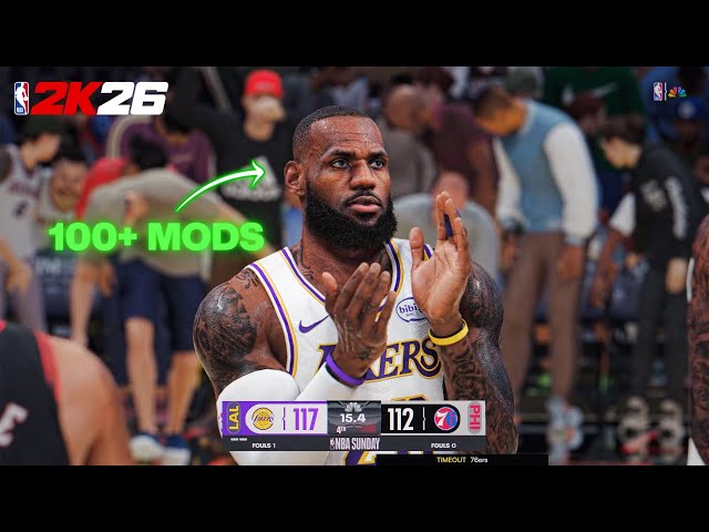 This Is NBA 2K26 With 100+ Mods Installed