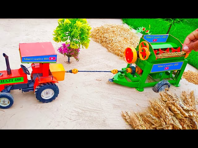 Top the most creative science project | wheat thresher machine | mini star