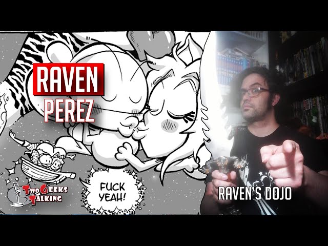 Raven Perez creator Ravens Dojo comic (2021) interview | Two Geeks Talking