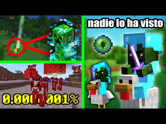10 Cosas mas Raras que te Puedes Encontrar en Minecraft