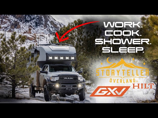 Living in the Storyteller HILT! | Work - Cook - Shower - Sleep