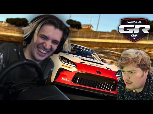 xQc TOYOTA GR86 CUP in iRacing ft. Jesse