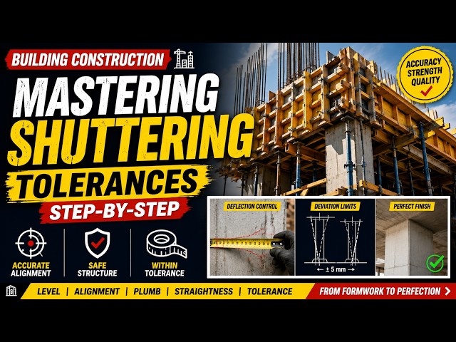 Mastering Shuttering Tolerances Step by Step