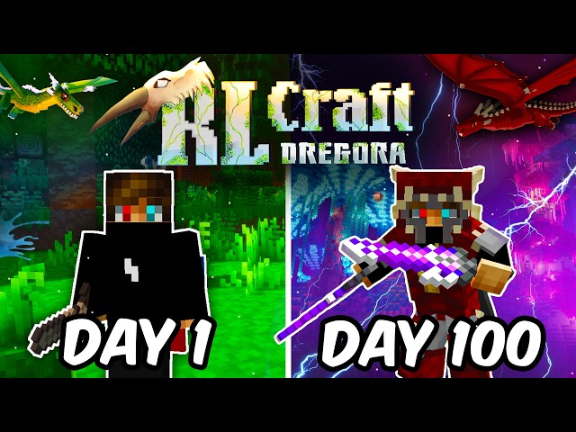 I Spent 100 Days in RLCRAFT DREGORA