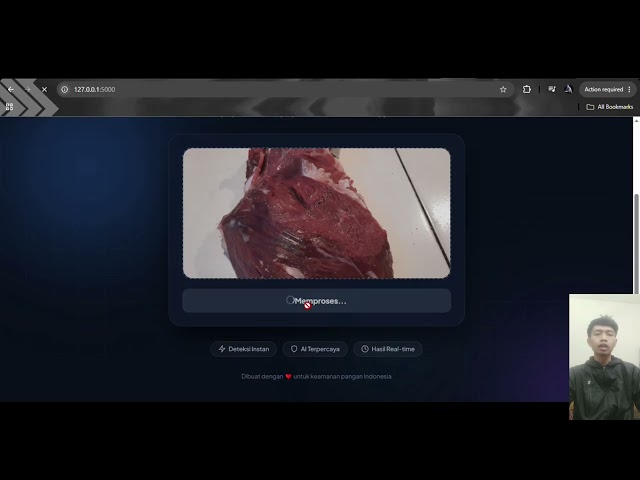 Deteksi Daging Sapi dan Babi dengan AI | Demo Aplikasi Fresh Meat Detector Berbasis Deep Learning
