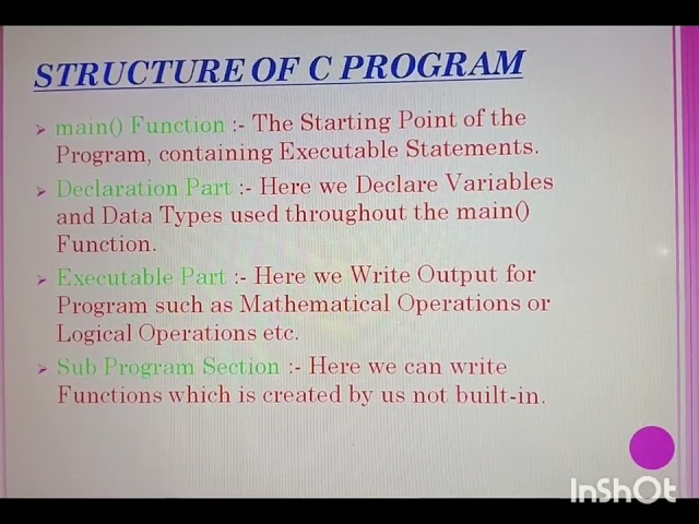 C PROGRAMMING - Introduction 