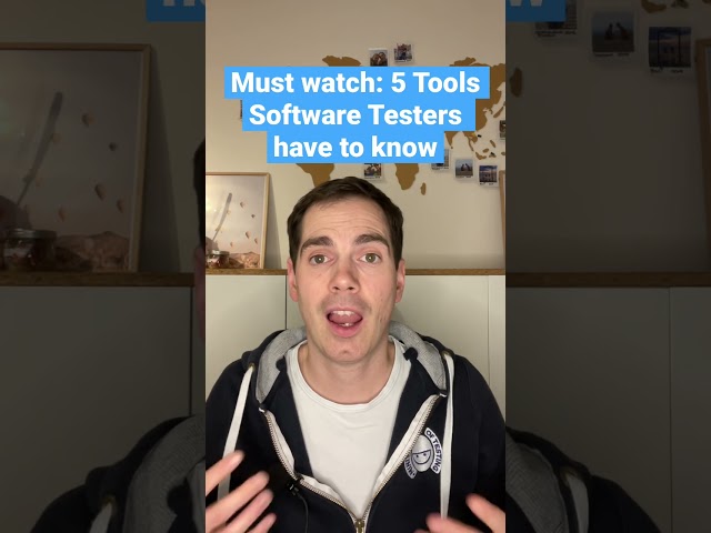 5 Tools Tester have to know 🛠️  #softwaretesting #testautomation #testing