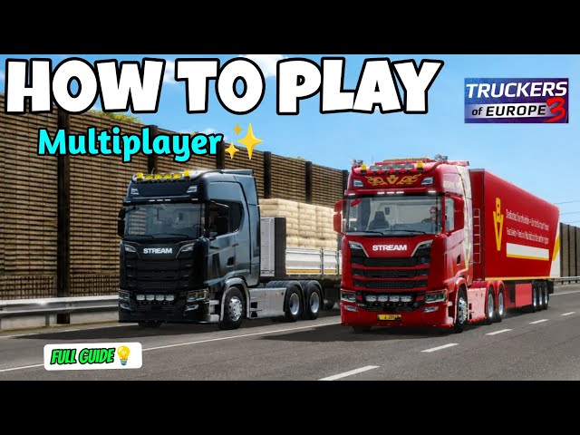Truckers of Europe 3 New Update Released🎉 How to Play Multiplayer | Full Tutorial🔥