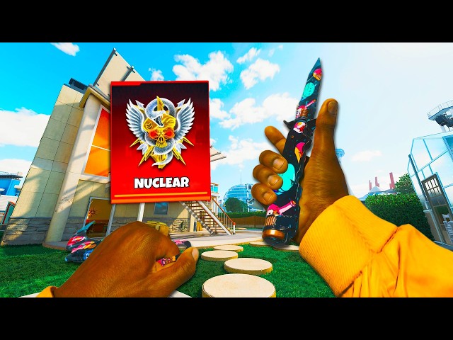 I NUKED BLACK OPS 7 WITH A BALLISTIC KNIFE!