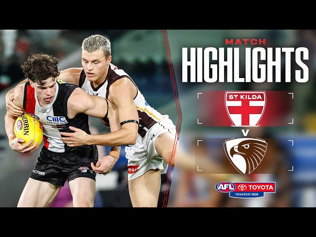 St Kilda v Hawthorn Highlights | Round 12, 2026 | AFL