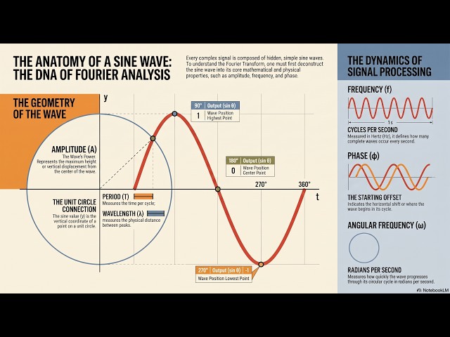 Fourier Transform    - Part-II-     Lesson 11  The Sine Wave Masterclass From Swing to Fourier
