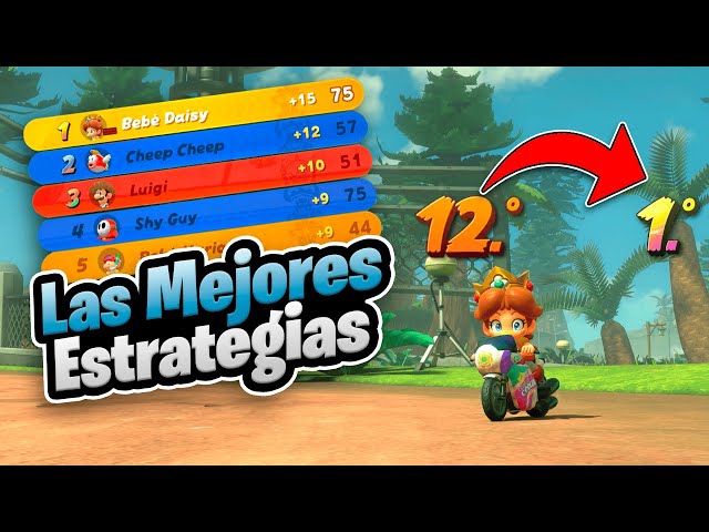 Las 2 decisiones que hacen que GANES casi todas las carreras en Mario Kart!