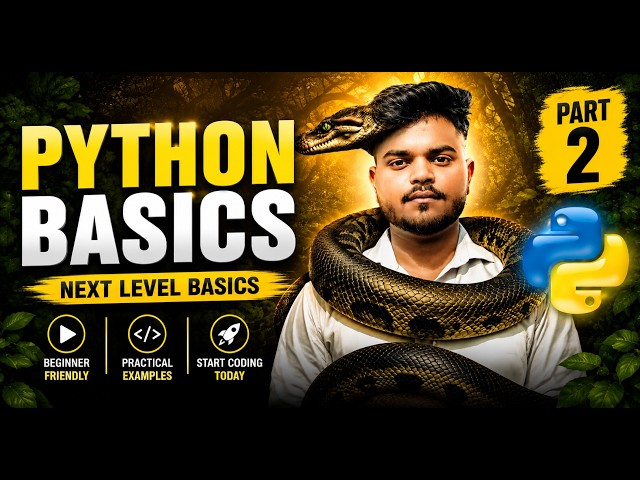 🔥 Complete Python Course in Hindi 2026 | Python Tutorial for Beginners | Zero to Hero 🚀