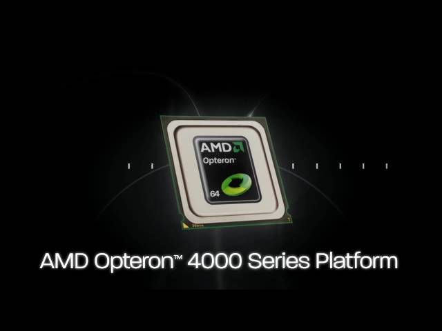 AMD Opteron 4000 Series Platform:  Power Demo 3