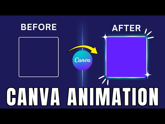 Canva Animation Features That Make Designs Look PROFESSIONAL