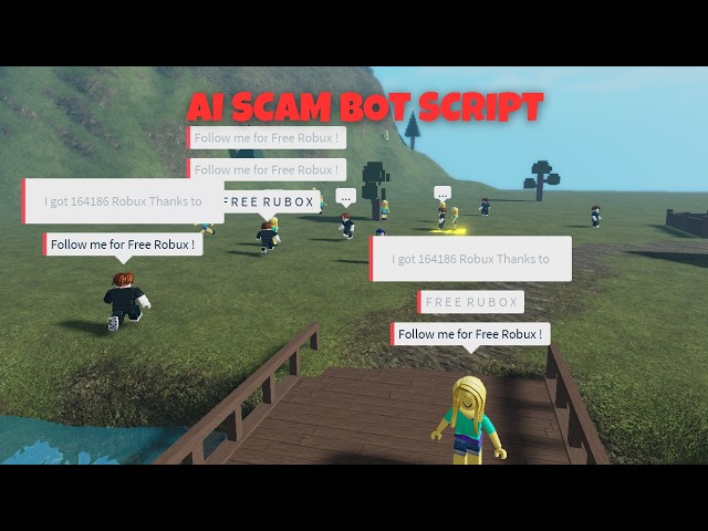 [FE] AI SCAM BOT SCRIPT | TROLL | ROBLOX REQUIRE SHOWCASE 2026
