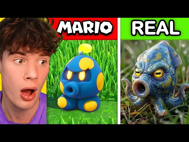 ¡Reaccionando a Mario vs. LA VIDA REAL!!
