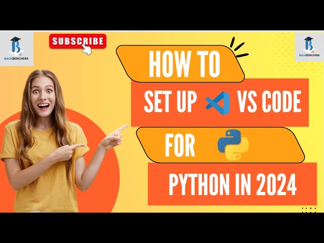 How To Set Up Visual Studio Code For Python | Run Python In Vs Code In 2024 | #vscode #python