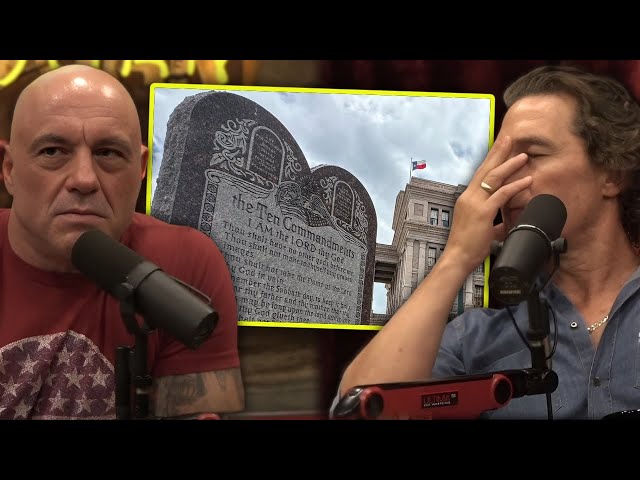 Should The 10 Commandments Be Displayed At Schools? | Matthew McConaughey