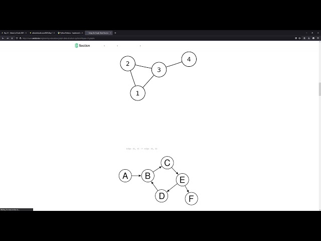 Programming with Scott - Advent of Code 2021 - Day 12 - Solved with Python