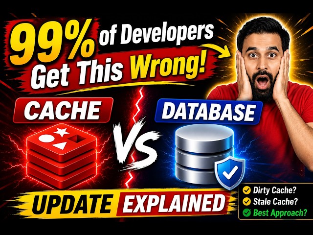 Cache vs Database: Which Should You Update First? | System Design Interview Question