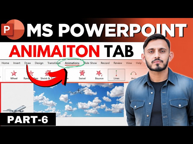 MS PowerPoint Tutorial for Beginners - Animation Tab Complete Tutorial #powerpoint