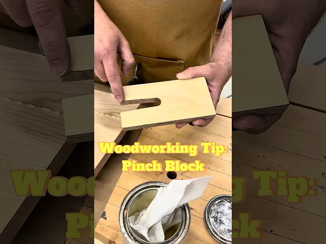 Woodworking Tip: Pinch Block