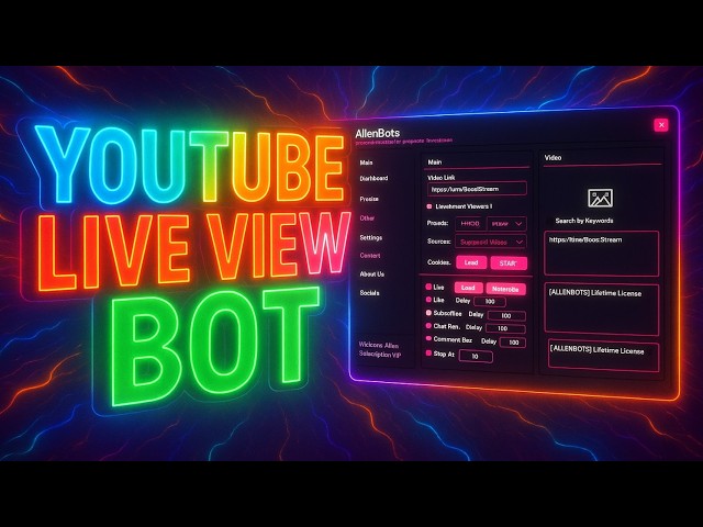 Youtube Stream Viewbot 🎯 How To Boost Your Stream in 2026
