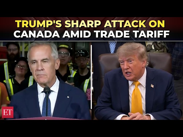 'Would get wiped out without US trade': Trump launches scathing attack on Canada amid trade tariff