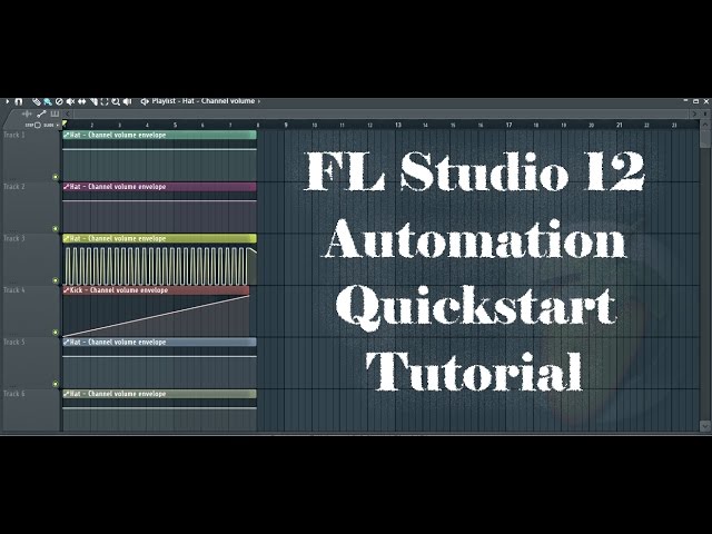 FL Studio 12 Automation Quickstart Tutorial - 95% of What You Need To Know in Less Than 5 Minutes