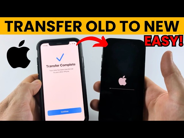 How To Transfer Everything From Your Old iPhone to New iPhone