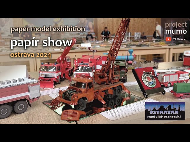 Papir Show Ostrava 2024 | Paper Model Exhibition