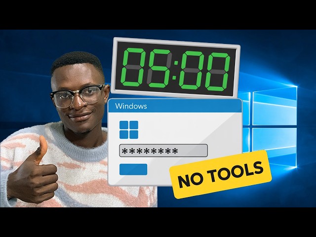 How to Reset Windows 11/10 password with this easy way!