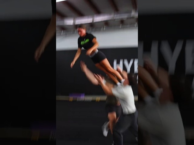 360 Spotter #cheer #stunt #shorts