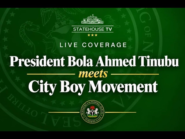 MR PRESIDENT MEETS WITH THE LEADERSHIP OF THE CITY BOY MOVEMENT