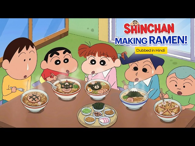 Shinchan's Ramen Party Episode with Friends🍜