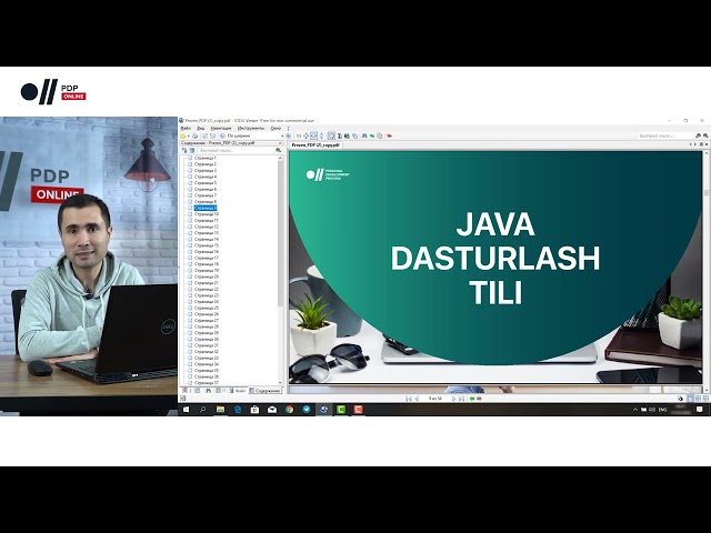 #001 Dastur tushunchasi Java dasturlash tili