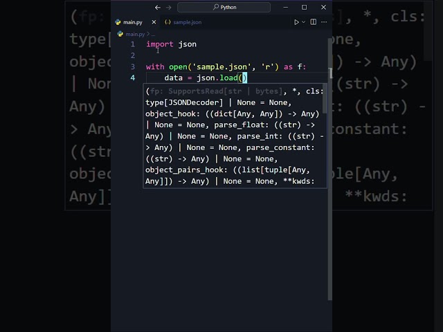 Python | How to read a JSON file in Python #python #shorts #trending #python3